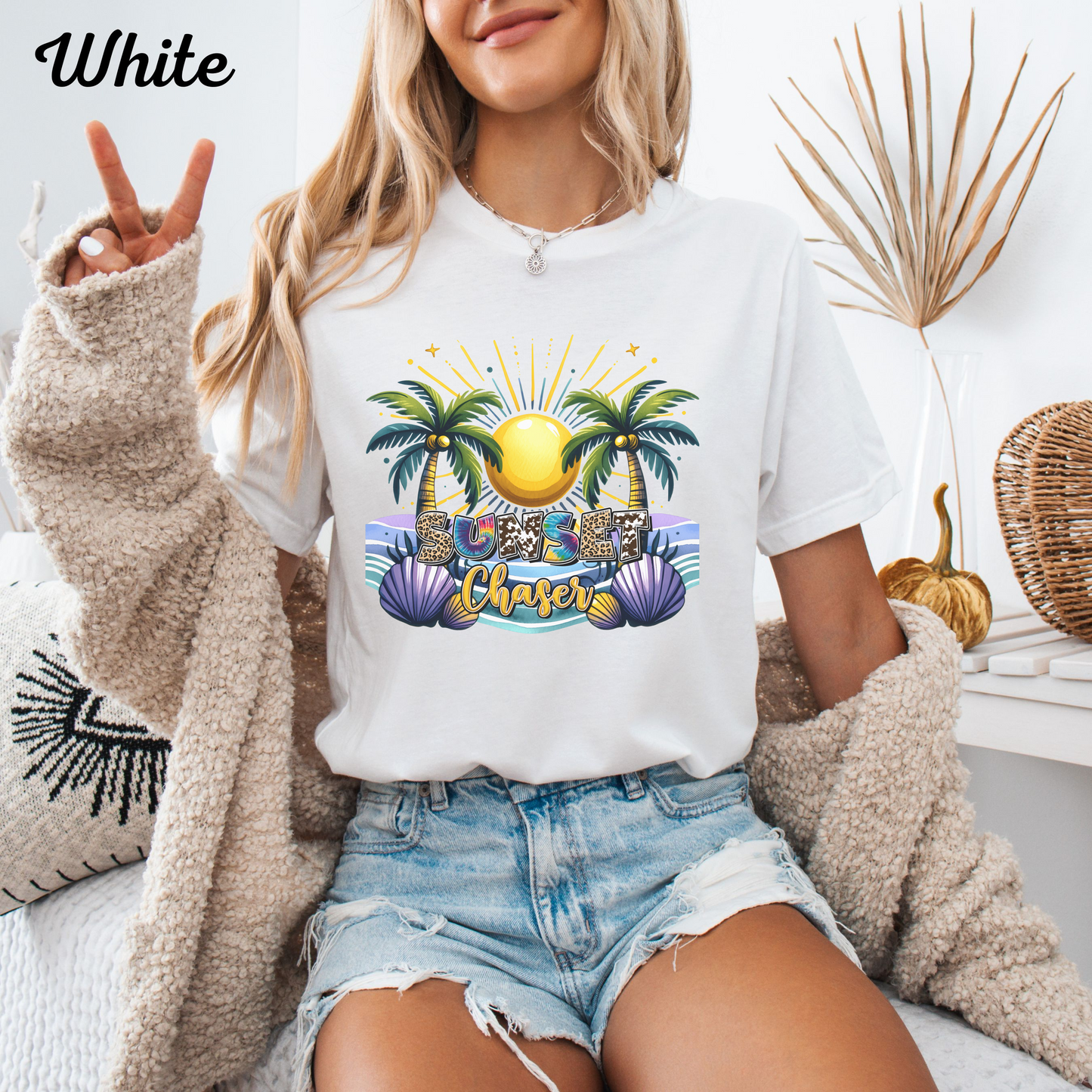 Fun Summer Unisex T-Shirt - Sunset Chaser Tee
