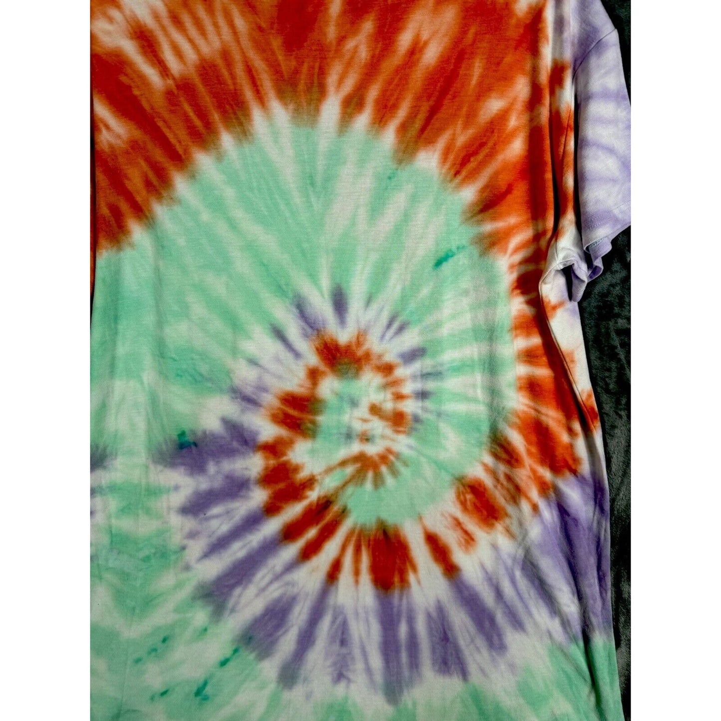 BR Shirt Hippie Tie Dye Men's T Shirt Soft Size Adult Medium Unisex Top