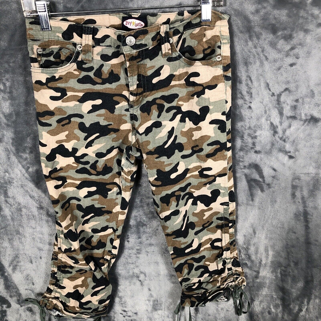 Zoey Beth Shorts Girls 9 Camouflage￼ Bermuda Pants
