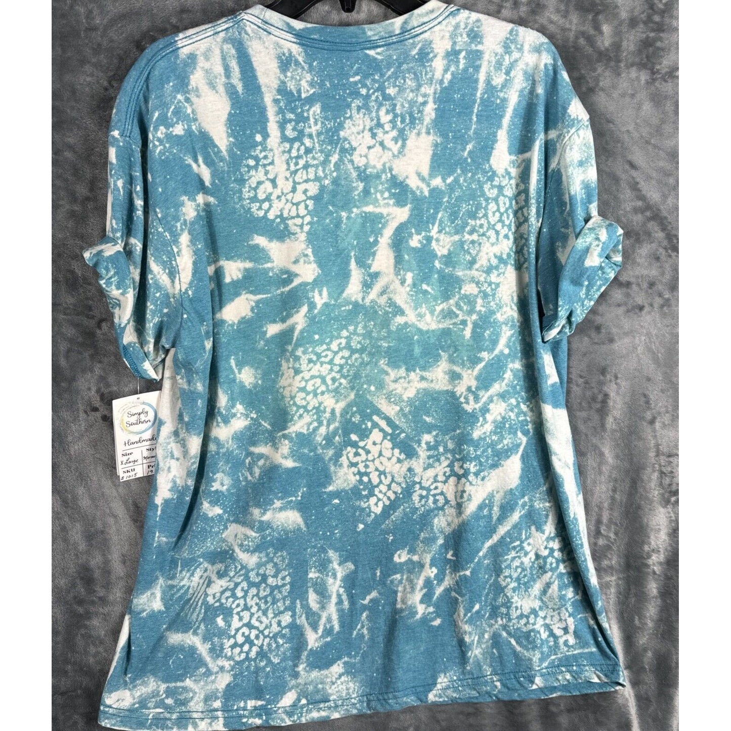 Women’s T Shirt “I Didn’t Choose The Salt Life The Salt Life Chose Me” Blue XL