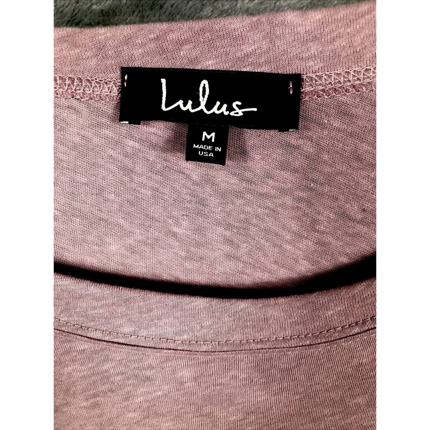 Lulus Womens Blouse Top T Shirt Size M Medium Long Sleeve Stretch Comfort Casual