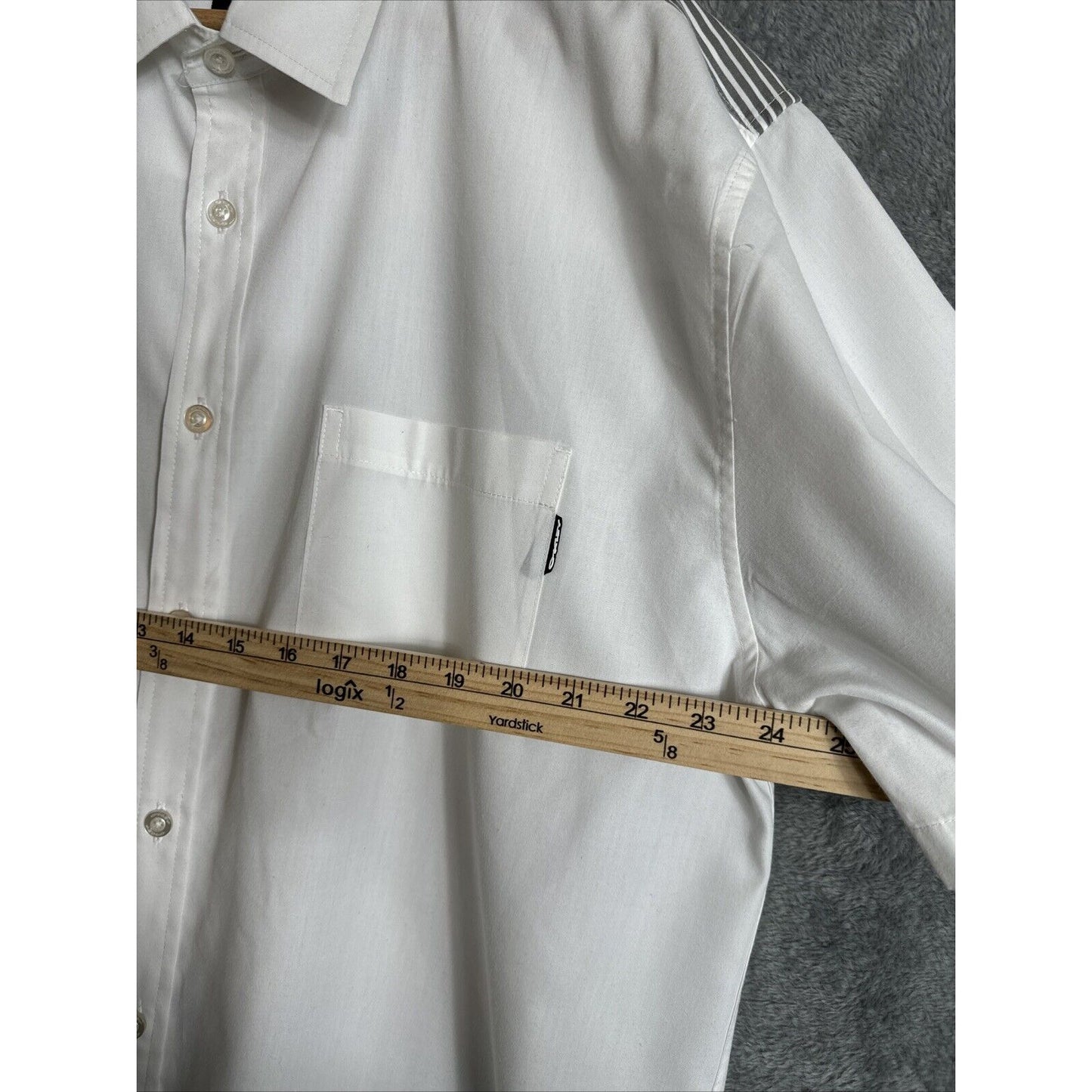 True Fit Men’s Oakley Shirt White Button-Down Dress Shirt Casual Golf Shirt XL