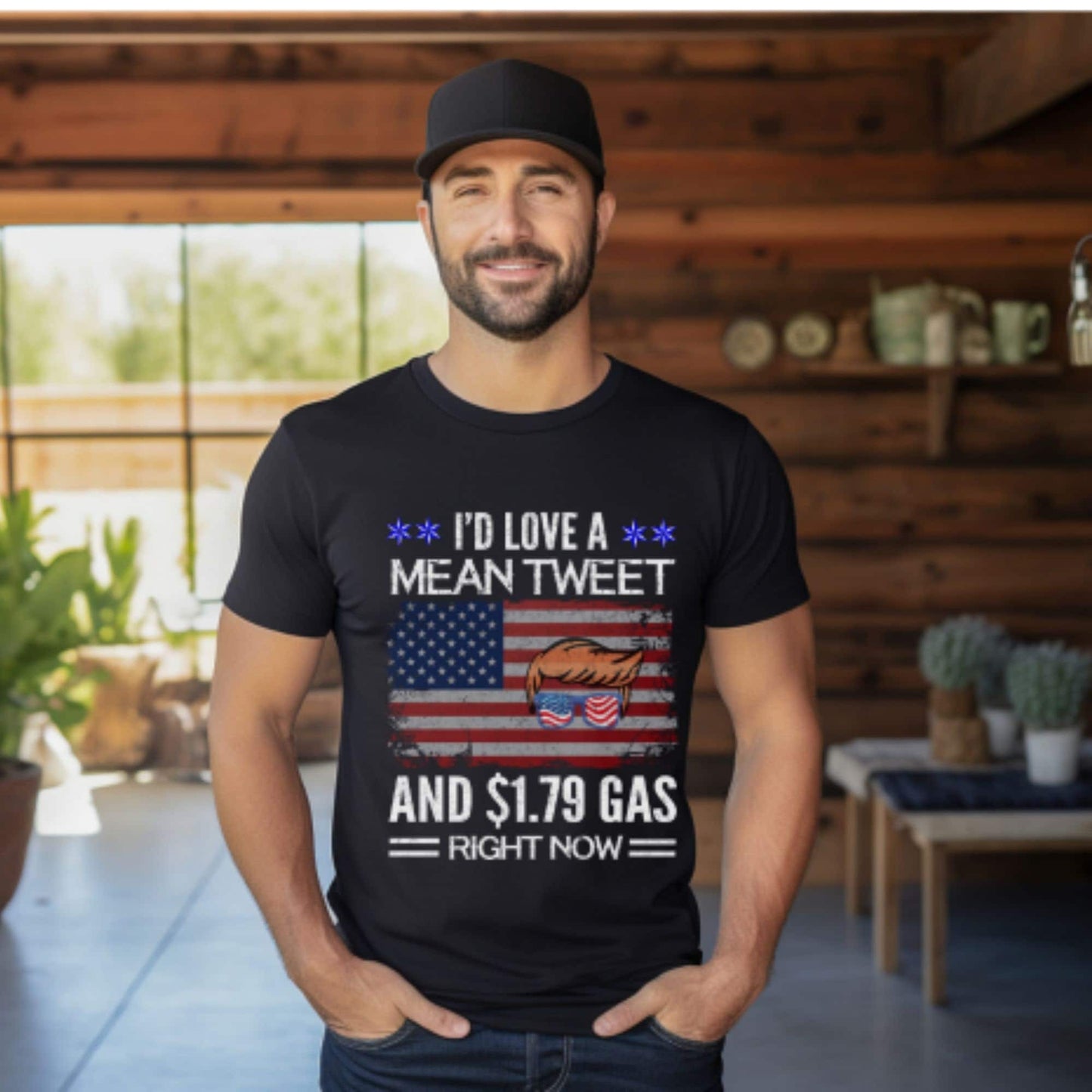 I'd Love a Mean Tweet Shirt Trump, Election 2024, Political Shirt, Republican, Funny Shirt, MAGA, Donald Trump Rally, Mens, Womens, Unisex