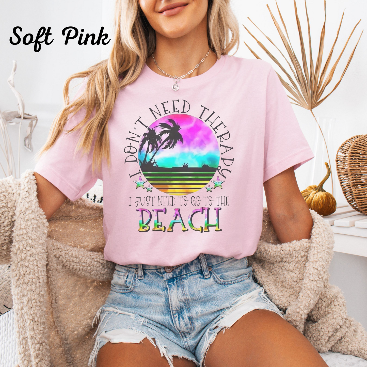 Beach Therapy Unisex T-Shirt - Bella Canvas 3001