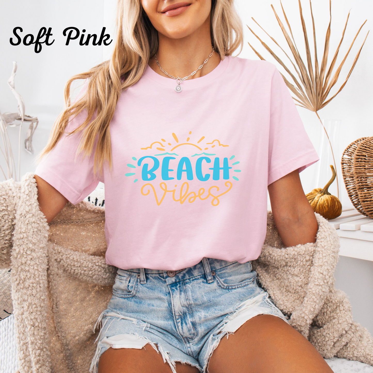 Beach Vibes Unisex Tee - Bella Canvas 3001