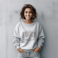 Christian Sweatshirt, Faith Camo Design, Religious Apparel, Inspirational Gift, Make Heaven Crowded, Unisex Crewneck