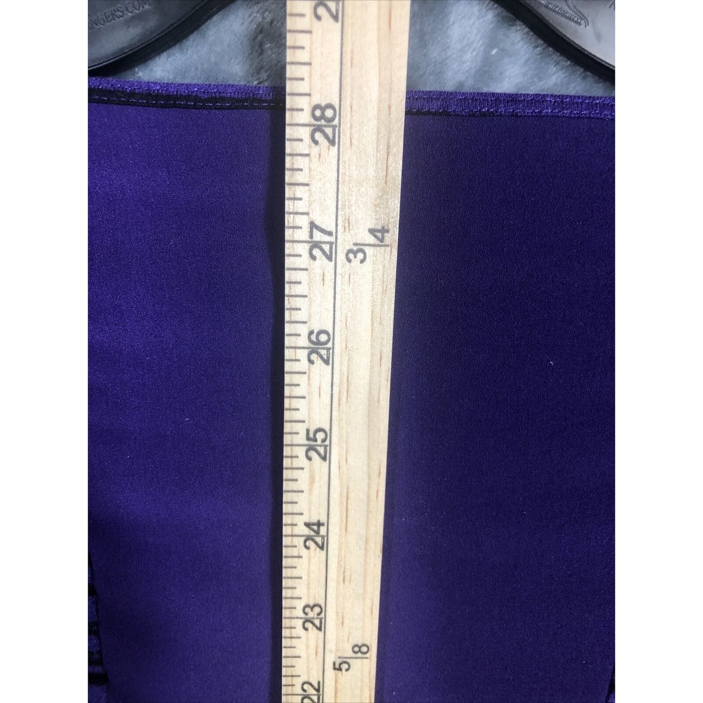 APT 9 Tops Purple/Black Striped Women’s Long Sleeved Shirt Adult Size Medium