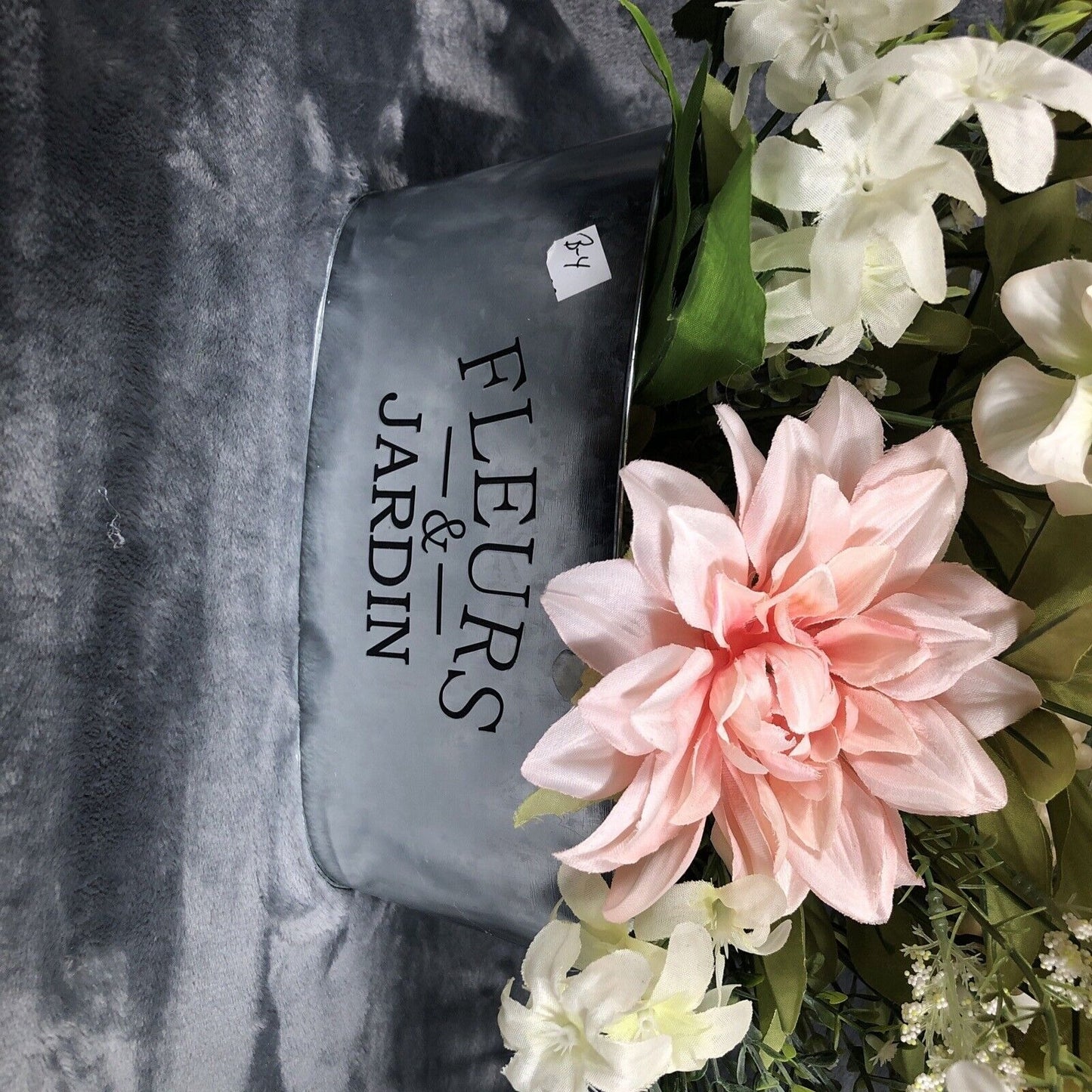 Atrificial Flower Arrangement Spring Home Decor Centerpiece Handmade Faux Accent