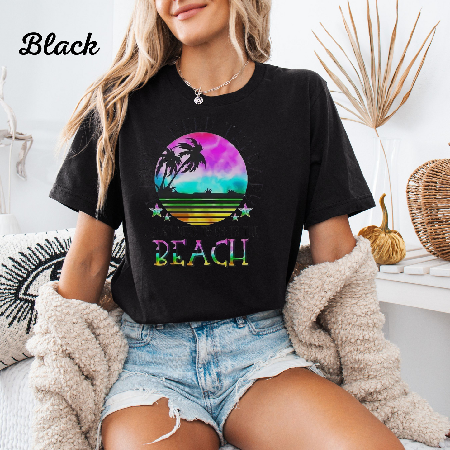 Beach Therapy Unisex T-Shirt - Bella Canvas 3001