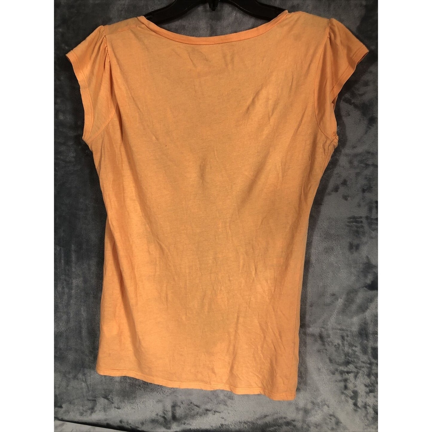 Women’s Calvin Klein Jeans Shirt Orange And Silver Size Adult Small