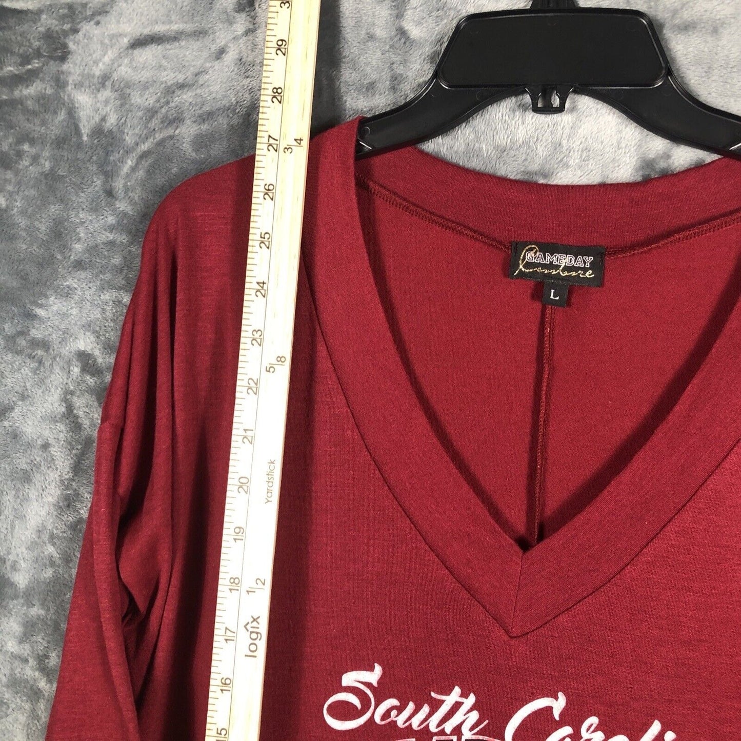 South Carolina Gamecocks Blouse Women’s V-Neck Shirt Game day T Shirt