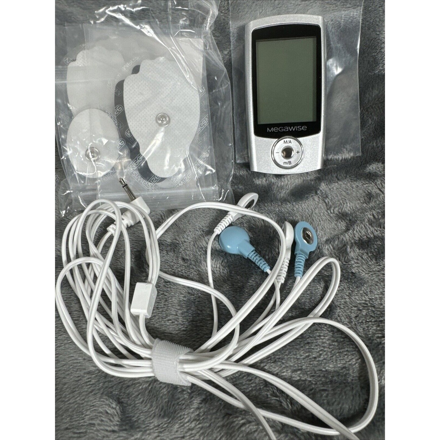 Megawise TENS Massager Model AS1080 With Electrodes & Cables