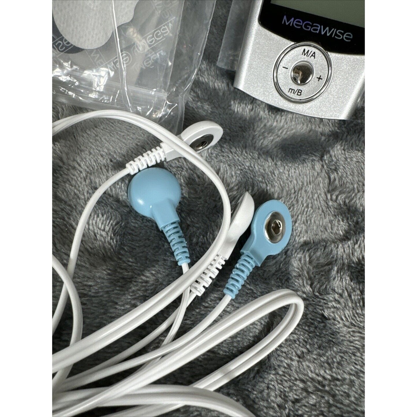 Megawise TENS Massager Model AS1080 With Electrodes & Cables