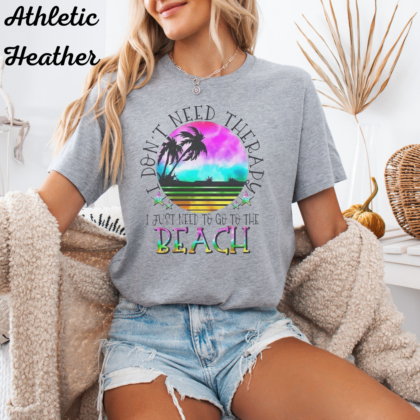 Beach Therapy Unisex T-Shirt - Bella Canvas 3001