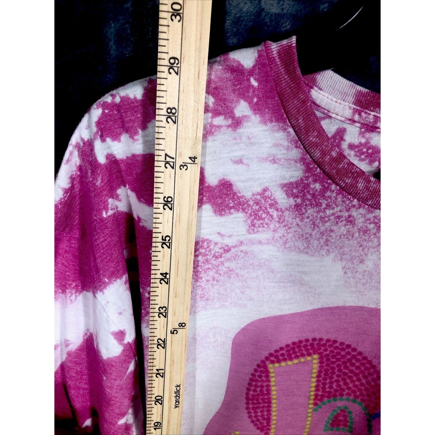 Custom Jesus T-Shirt Women’s Pink Size Extra Large Bleached Shirt