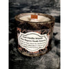 Hand Poured Candle Handmade Concrete Vessel Scent Iced Vanilla Woods