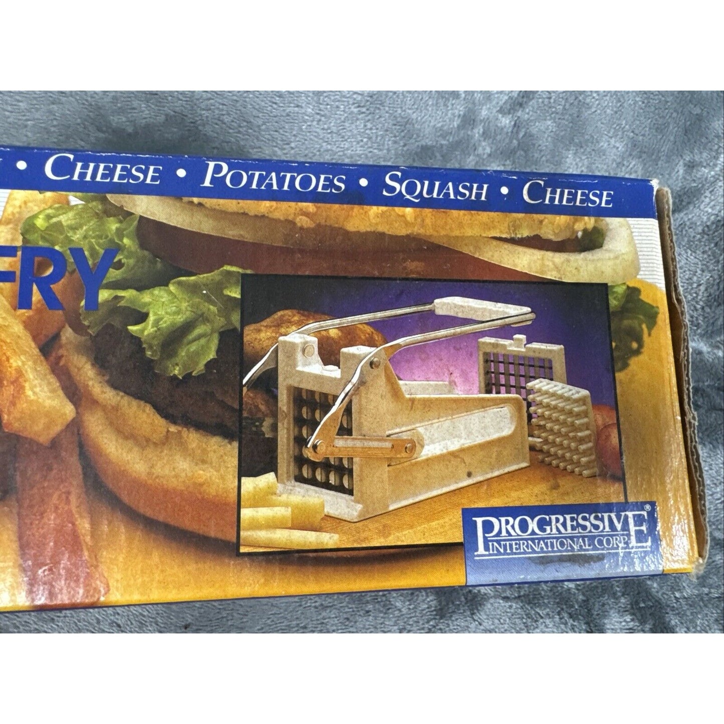 French Fry Maker Progressive International With Thick & Thin Slicing Options