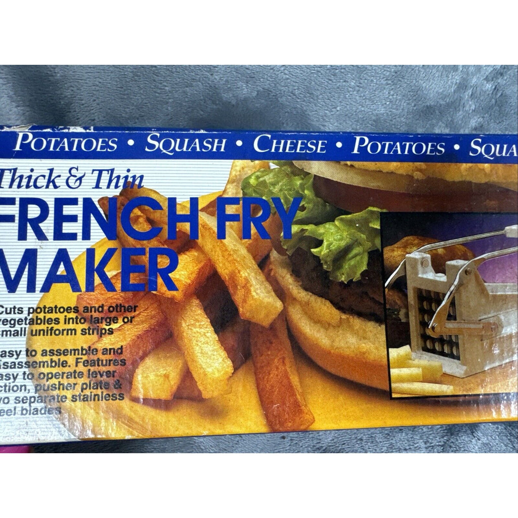 French Fry Maker Progressive International With Thick & Thin Slicing Options