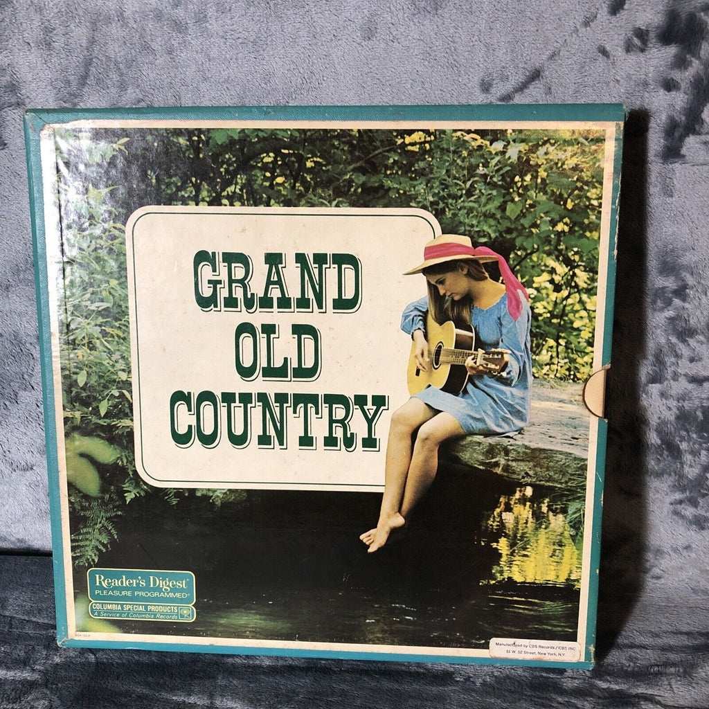 Grand Old Country Readers Digest Vinyl 8 LP Box Set 1974 EX shape 33 RPM albums