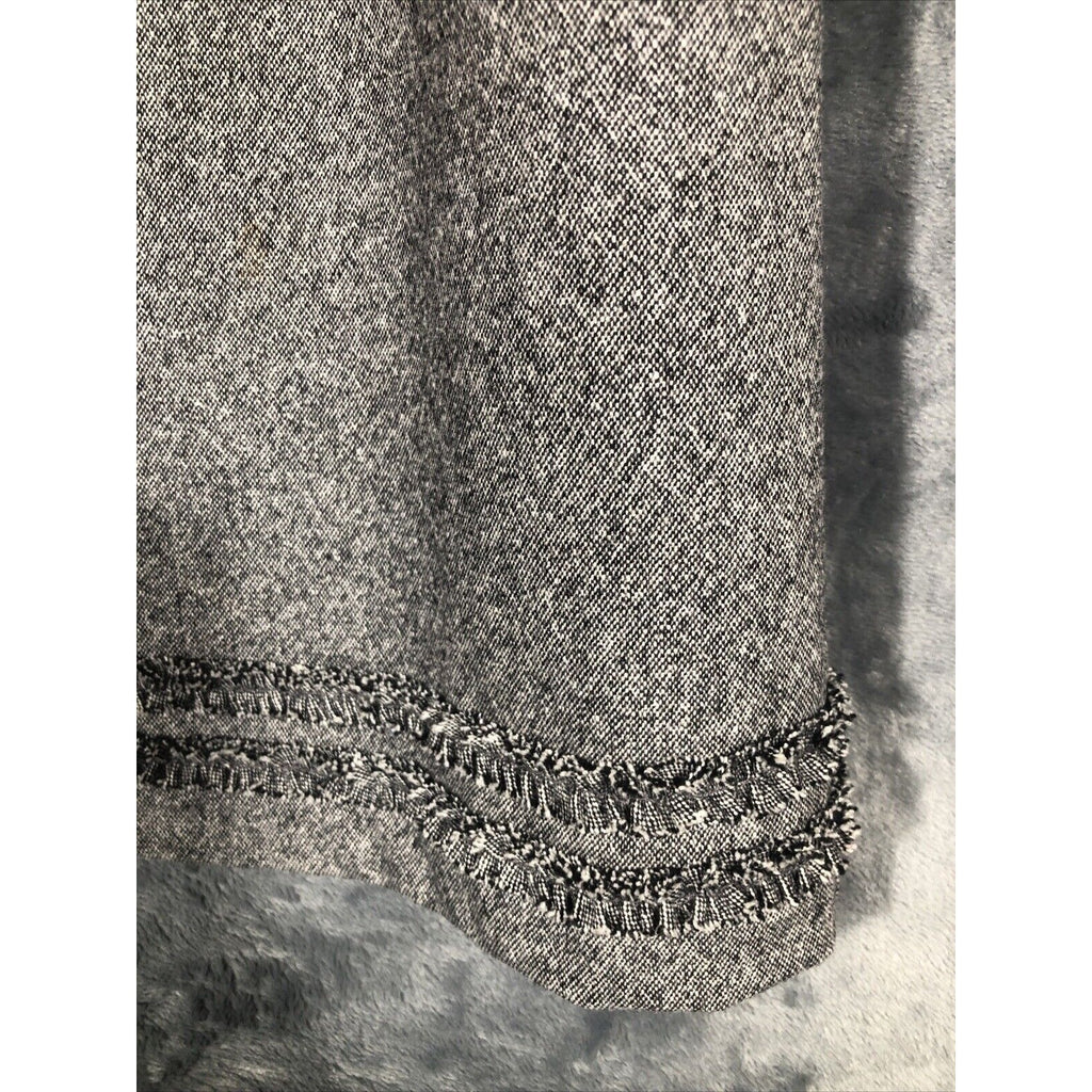 Ann Taylor Women's Gray Stretch Knee Length Lined ￼A-Line Skirt Size 6