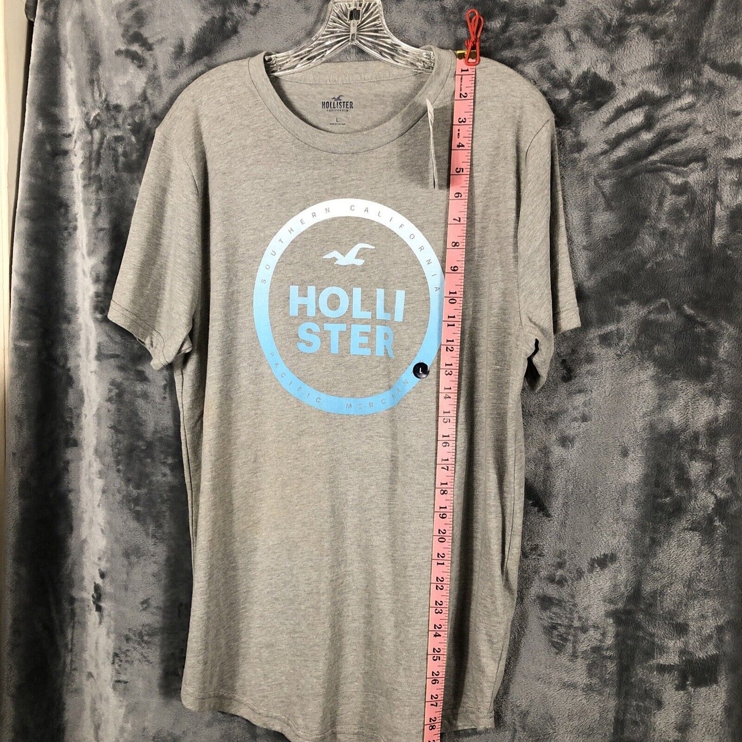 Hollister Logo T Shirt Woman's Size Large Tee New