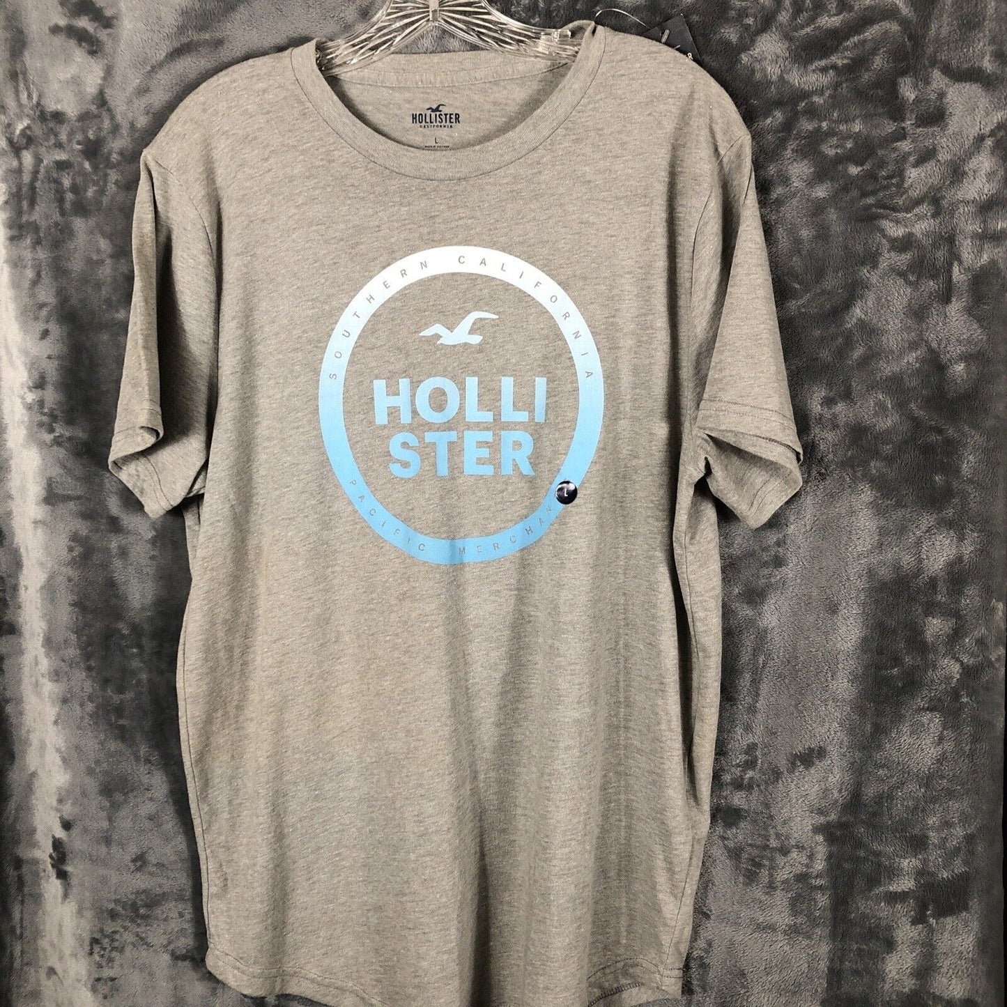 Hollister Logo T Shirt Woman's Size Large Tee New