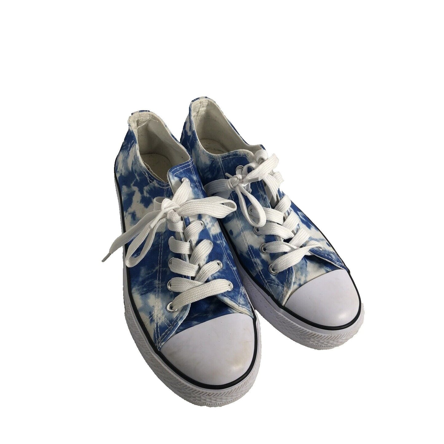 Woman’s Shoes Blue Tie Dyed Top Moda Lizzie-1 Size 10 Shoes J Y