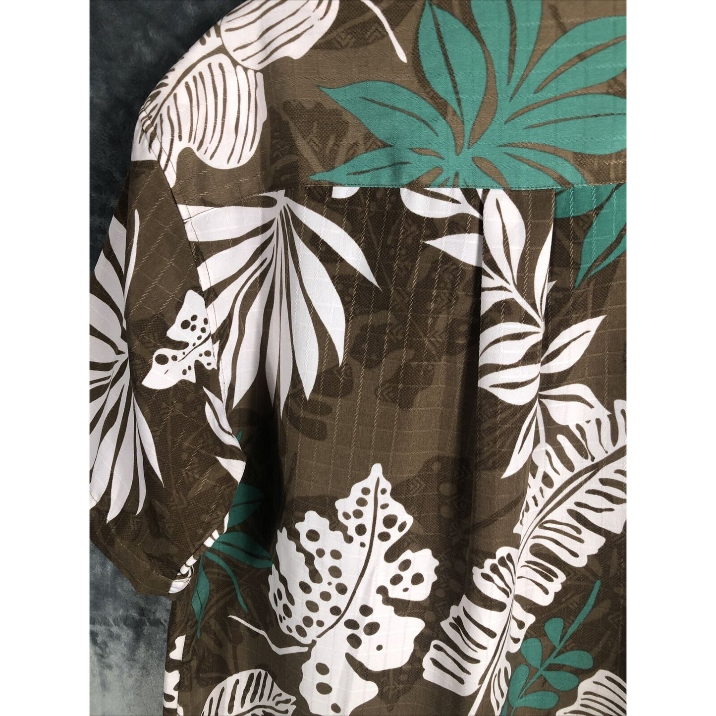 Havanera Hawaiian Shirt Men’s  Floral Button Down Tropical Shirt  Adult Medium