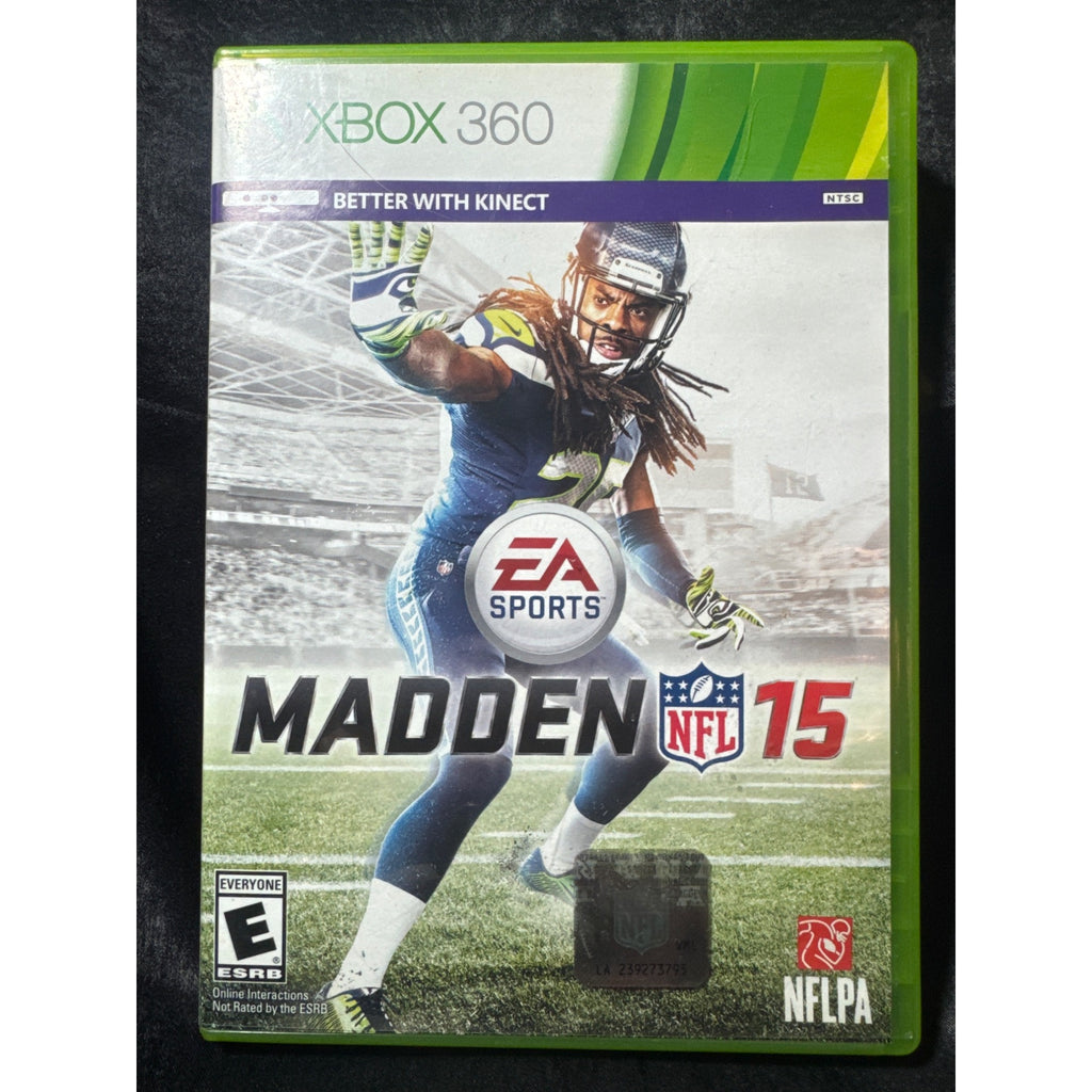 Madden NFL 15 Xbox 360 Game EA Sports Complete With Case & Manual