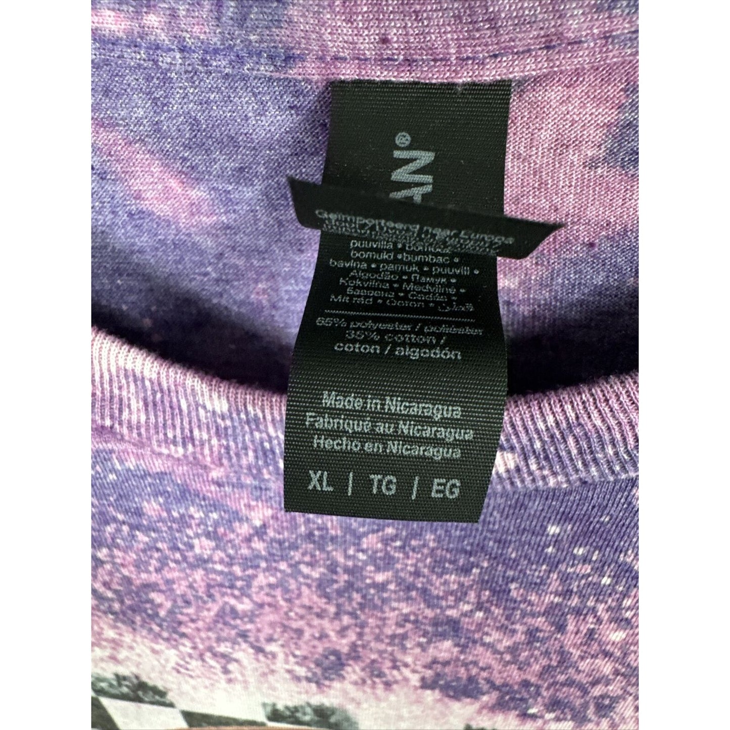 Glidden Beach Bum Woman’s Top Retro T Shirt Vintage Style Tye Dye Shirt New