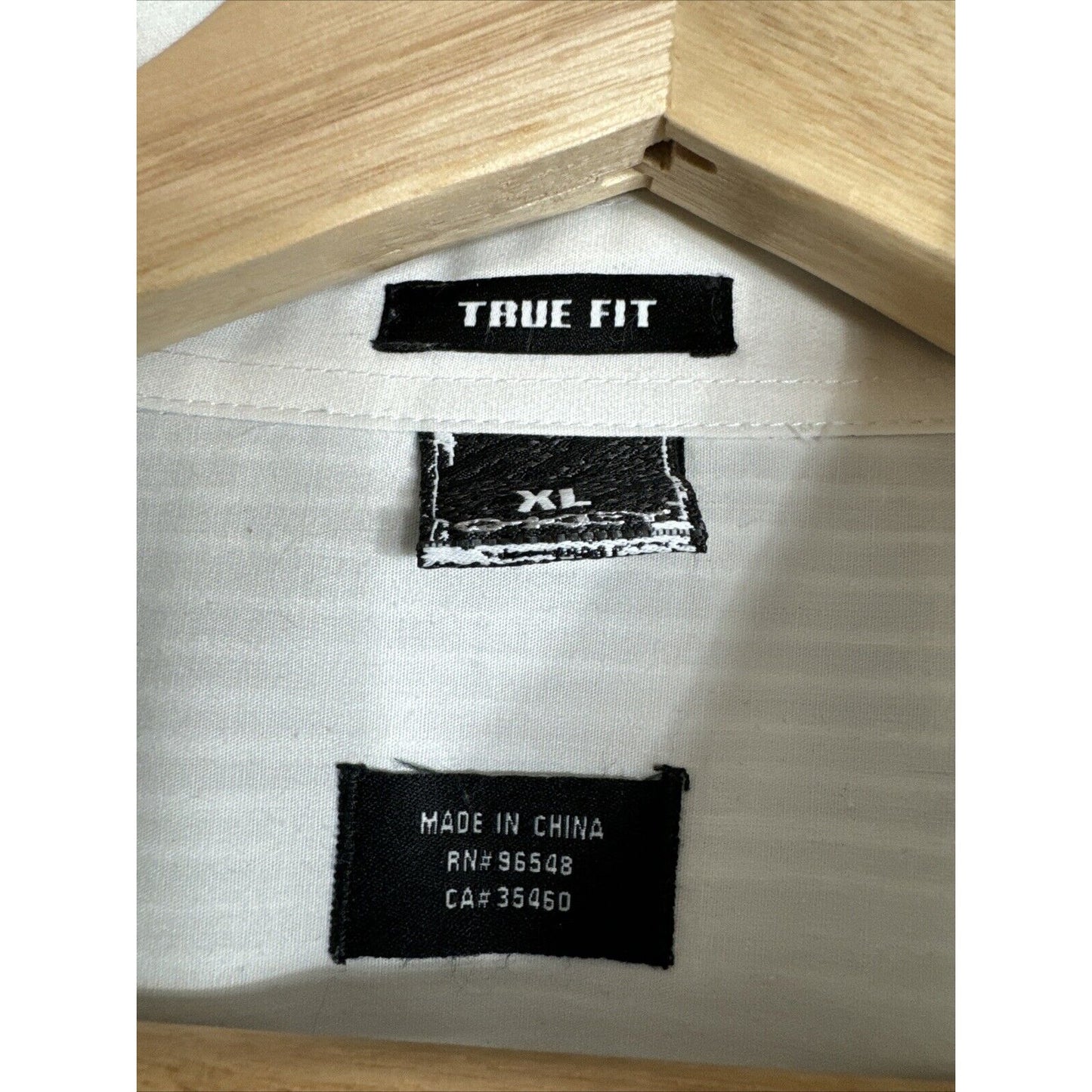 True Fit Men’s Oakley Shirt White Button-Down Dress Shirt Casual Golf Shirt XL