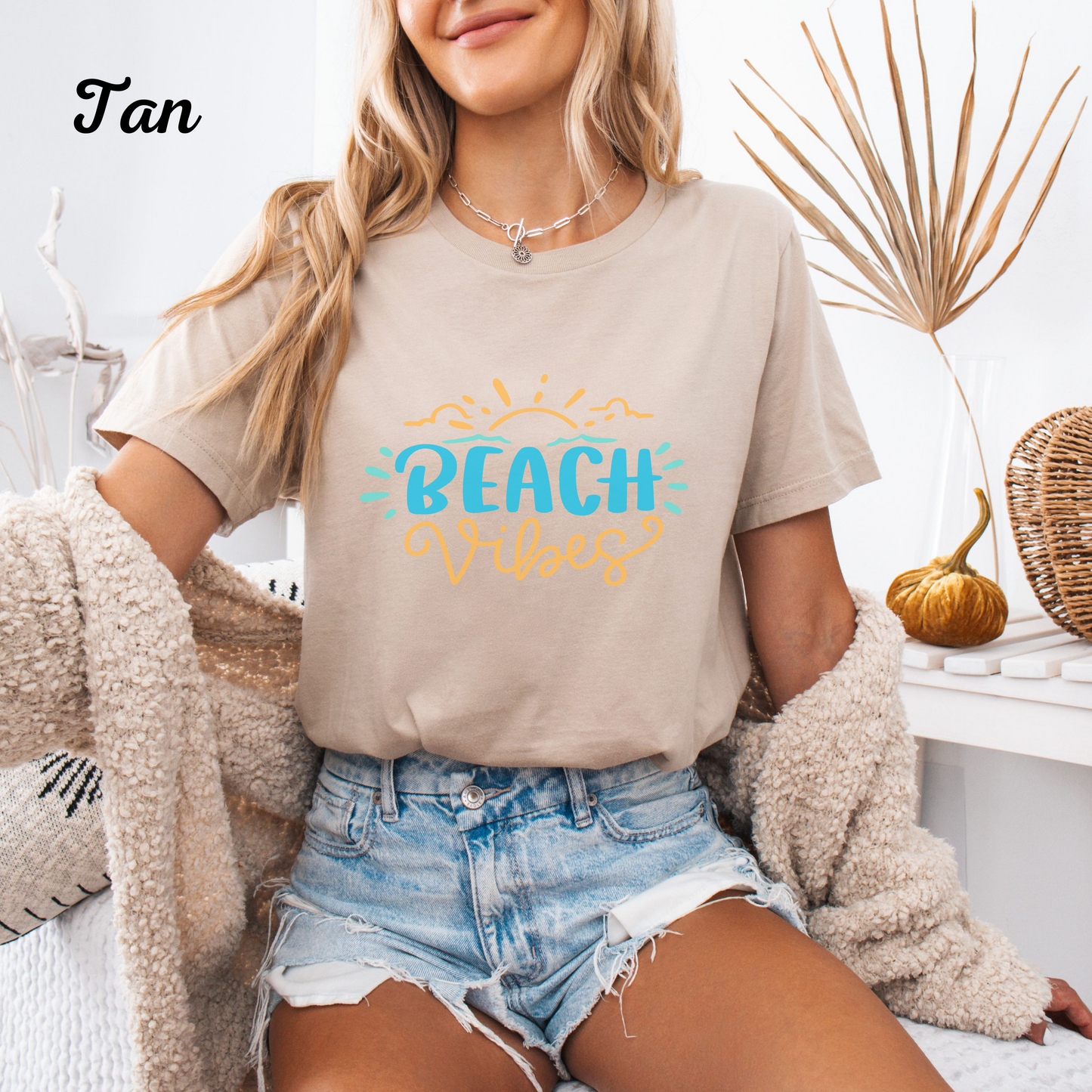 Beach Vibes Unisex Tee - Bella Canvas 3001