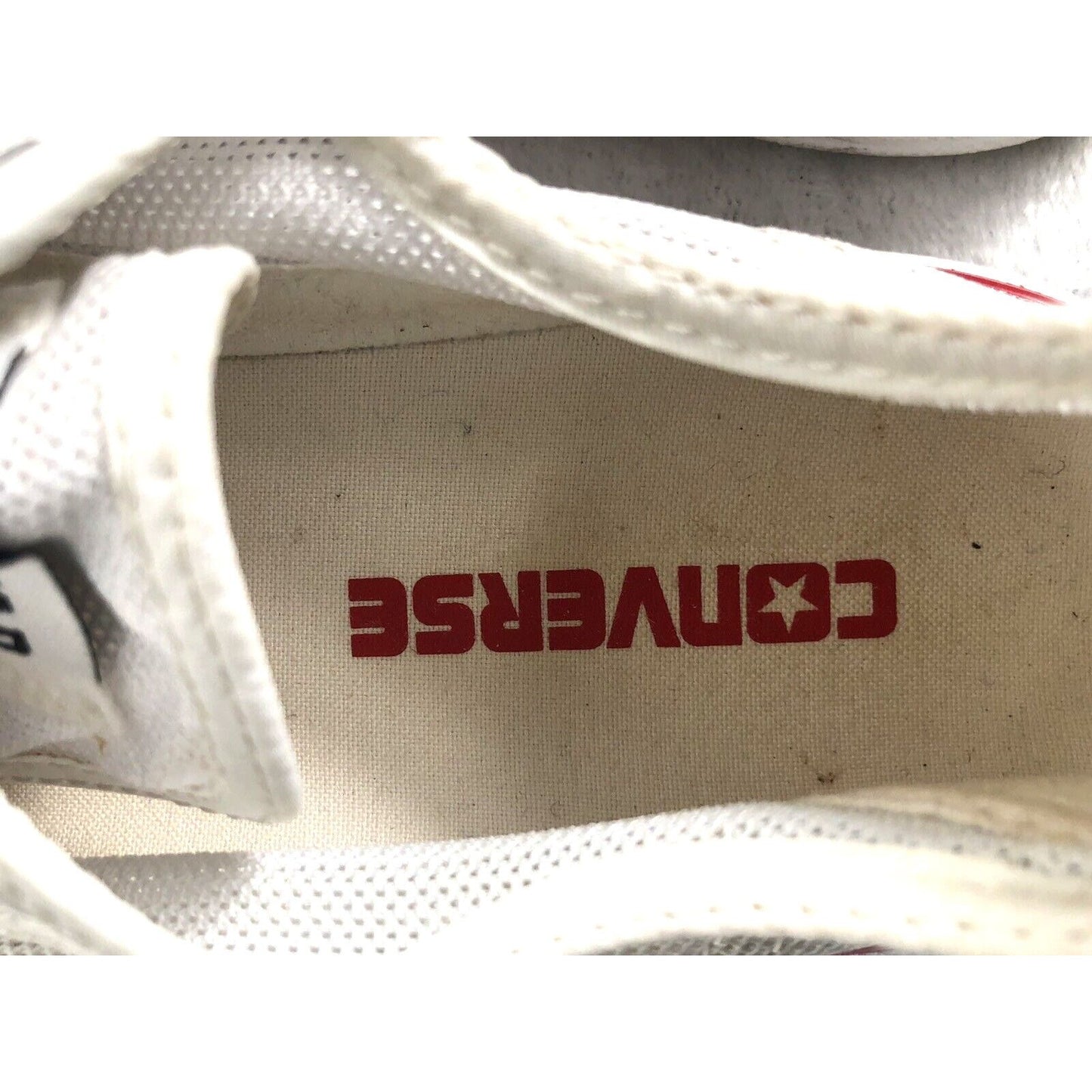 Converse All Star Shoes Mens 6  Low Top White Chuck Taylor