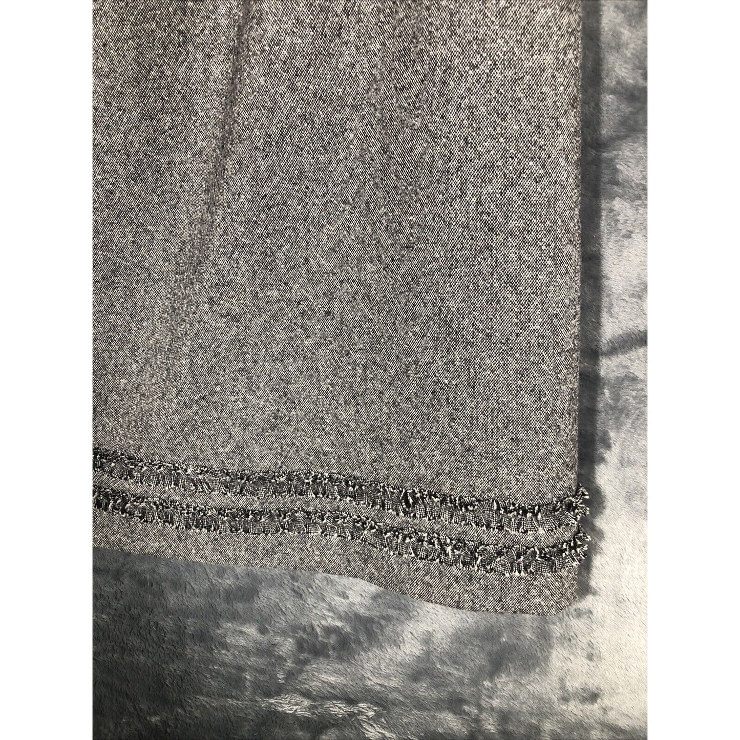 Ann Taylor Women's Gray Stretch Knee Length Lined ￼A-Line Skirt Size 6