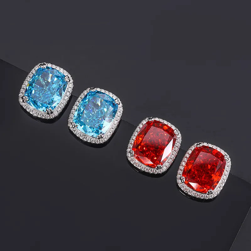 Exquisite Artisan Crafted S925 Swarovski Crystal Cuff Earrings