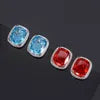Exquisite Artisan Crafted S925 Swarovski Crystal Cuff Earrings