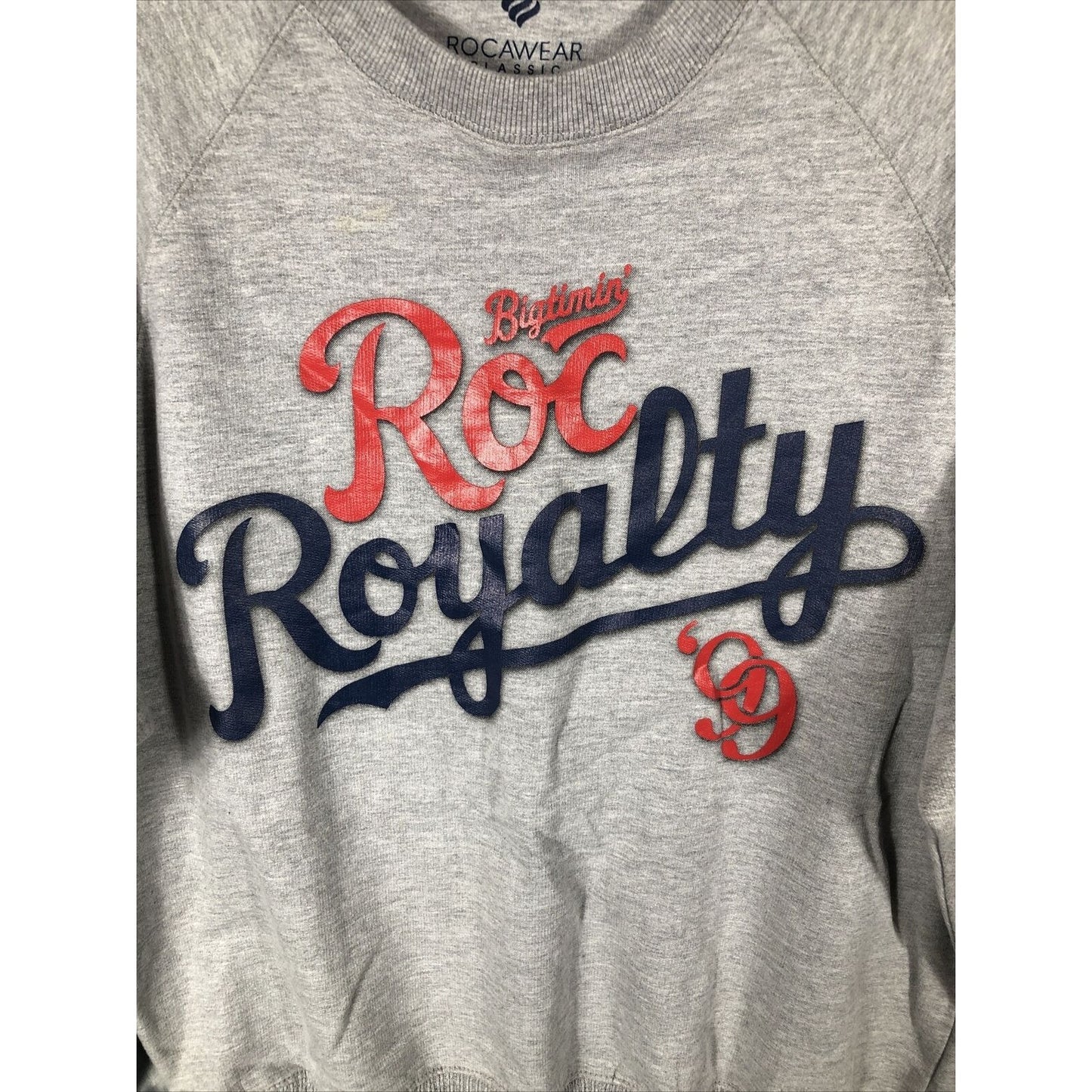 Rocawear Sweatshirt Men's Royal Royalty  Classic Bigtimin Shirt
