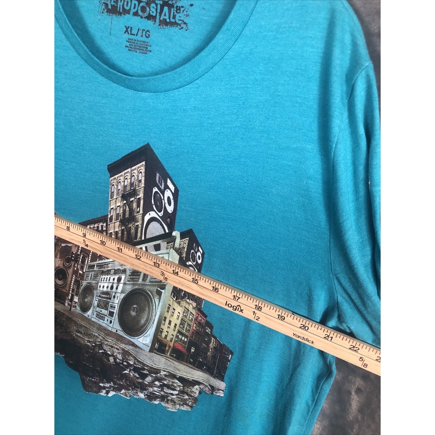 Aeropostale Men’s Blue Extra Large T-Shirt Radio City Shirt
