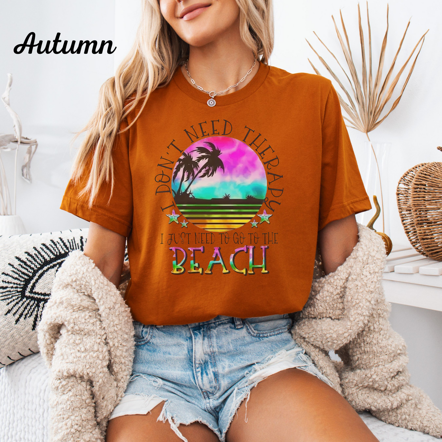 Beach Therapy Unisex T-Shirt - Bella Canvas 3001