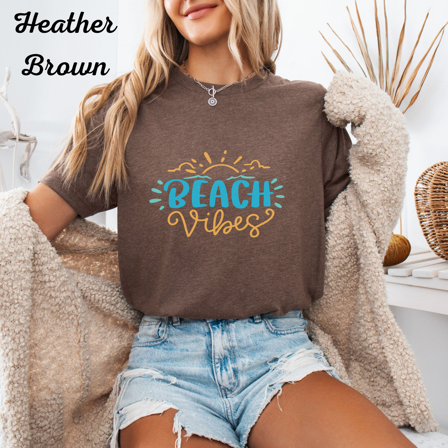 Beach Vibes Unisex Tee - Bella Canvas 3001