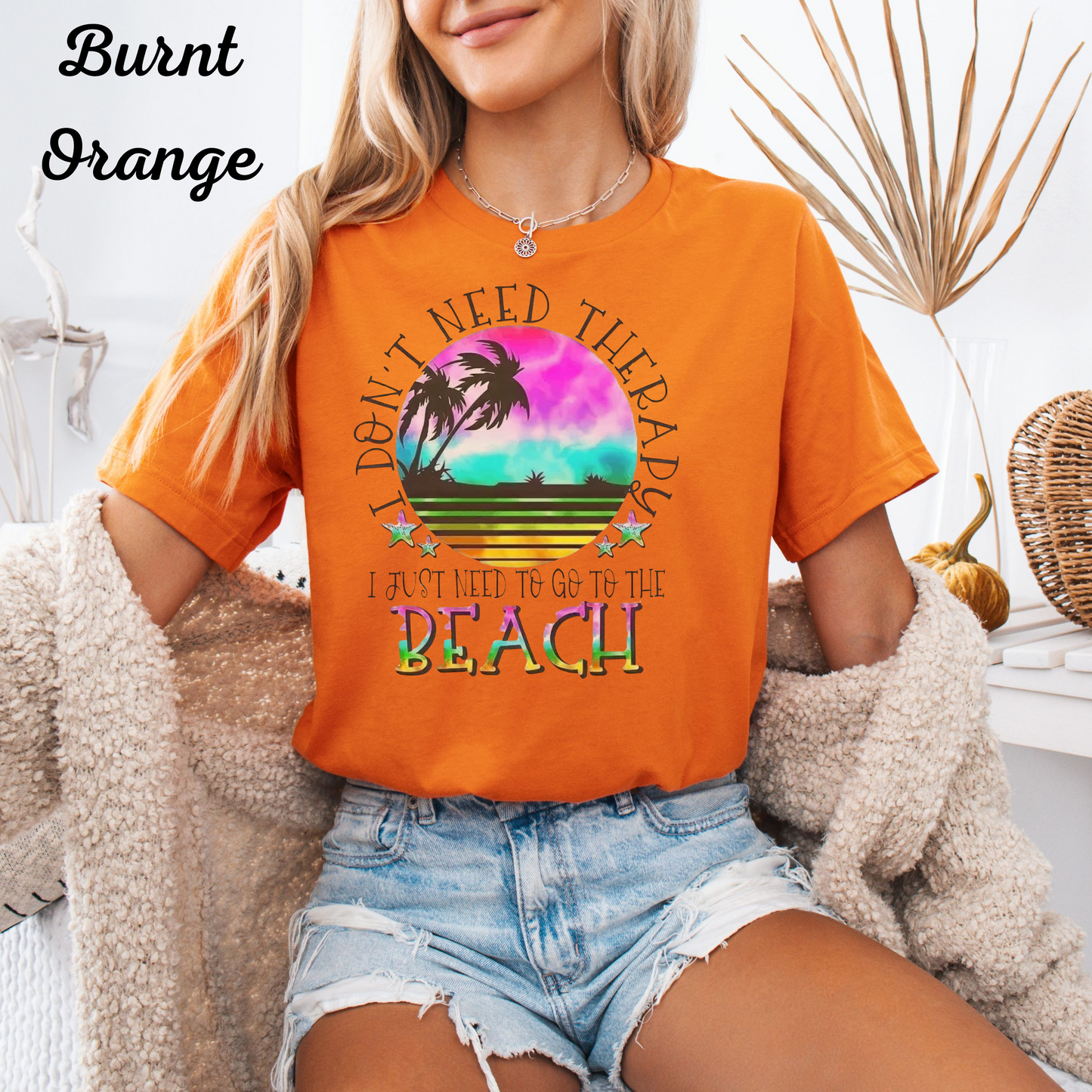 Beach Therapy Unisex T-Shirt - Bella Canvas 3001