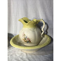 3 Piece Matching Bowl & Pitcher Set