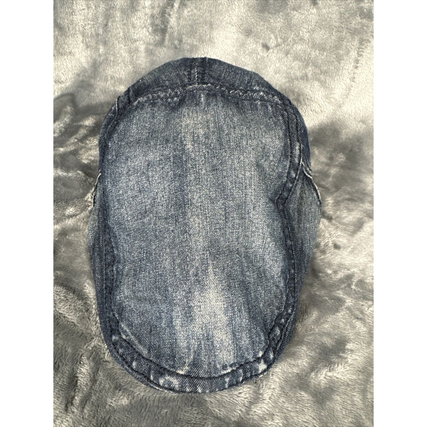 Water Ink In Show Denim Gatsby Cap Newsboy Cabbie Golf Driving Flat Beret Hat