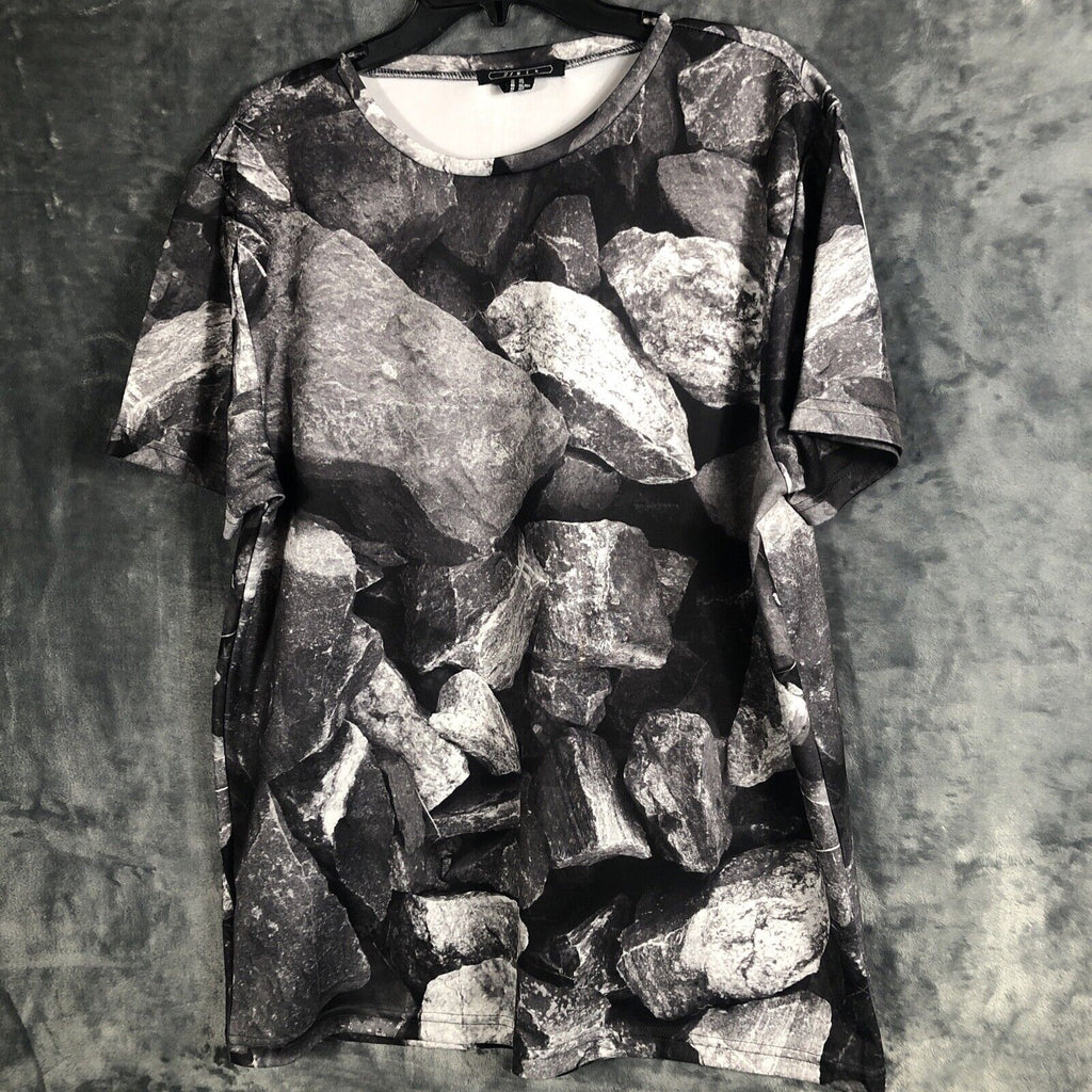Forever 21 Men’s Shirt Size Adult 2X Large 2/Men T-Shirt Black/Gray