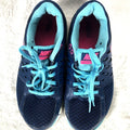 Nike Flex Run Blue Woman's Size 10 Sneakers Shoes