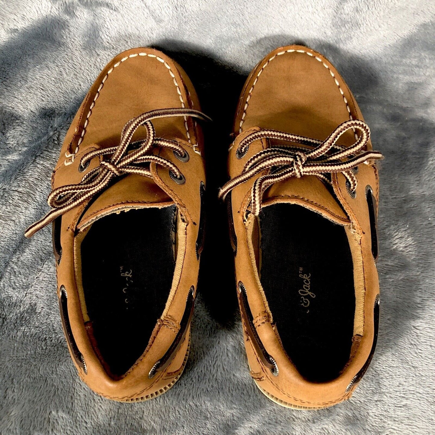 Cat & Jack Boys Boat Shoes Size 13