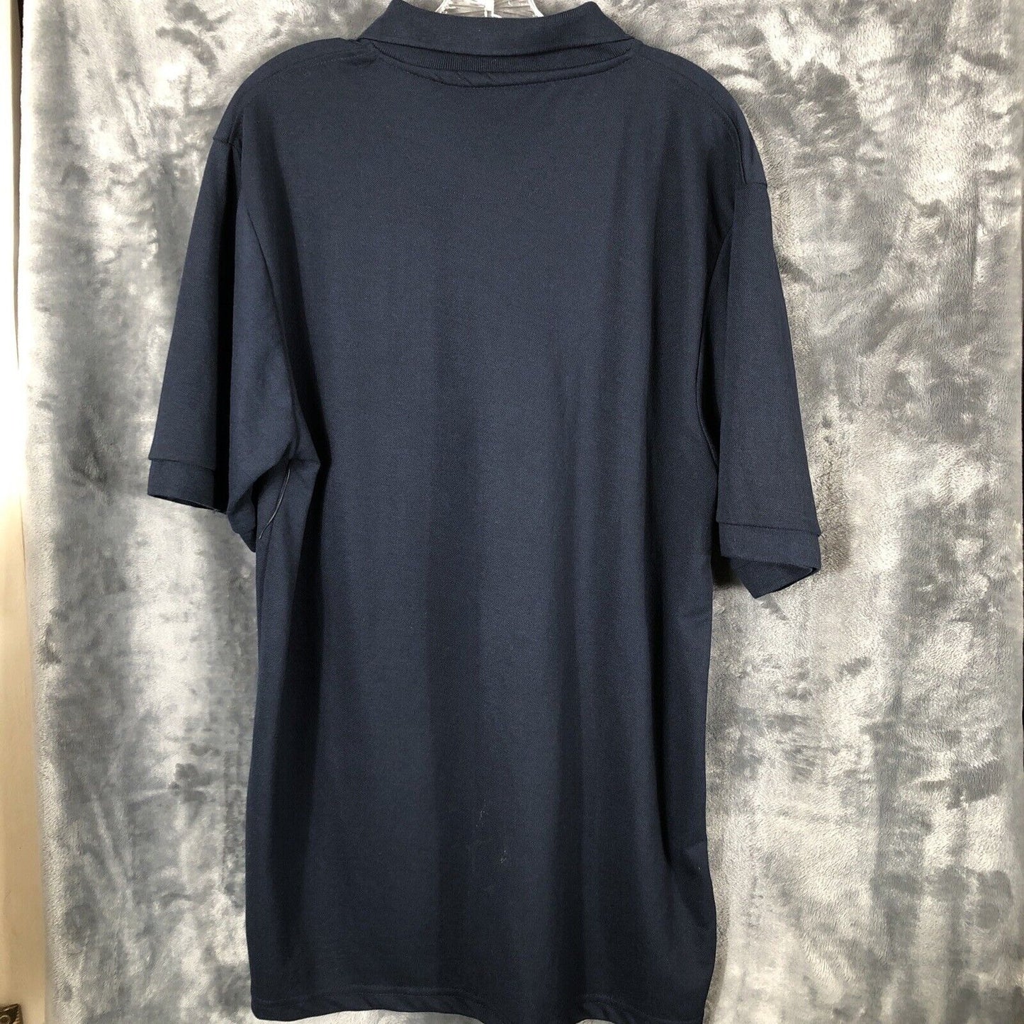 Polo A Plus Uniform Shirt  Mens Size X-Large Blue Golf Shirt