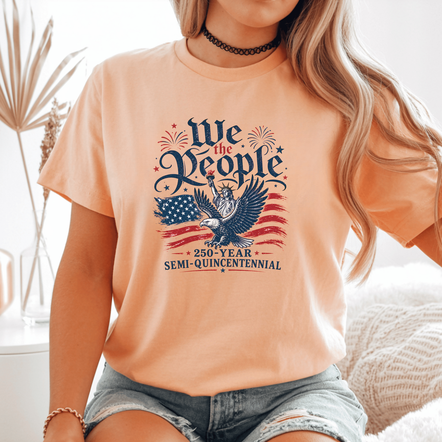 Patriotic 250 Year Anniversary T-Shirt, USA Independence Day Tee, We The People Eagle Shirt, Gift for History Lovers