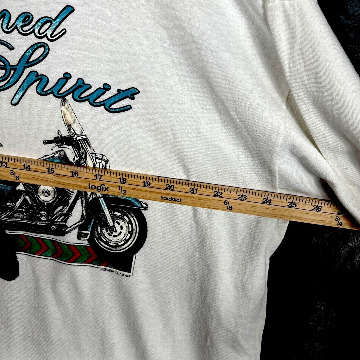 Anvil Women’s Biker T-Shirt “Untamed Spirit” Adult 2X Large Shirt