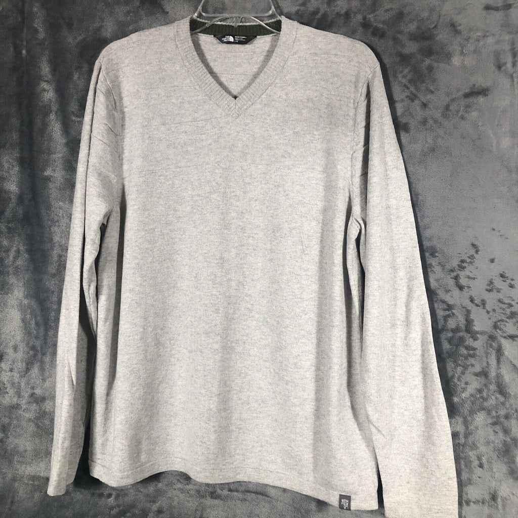 The North Face Sweater Men’s Gray Size Large Long Sleeve Shirt